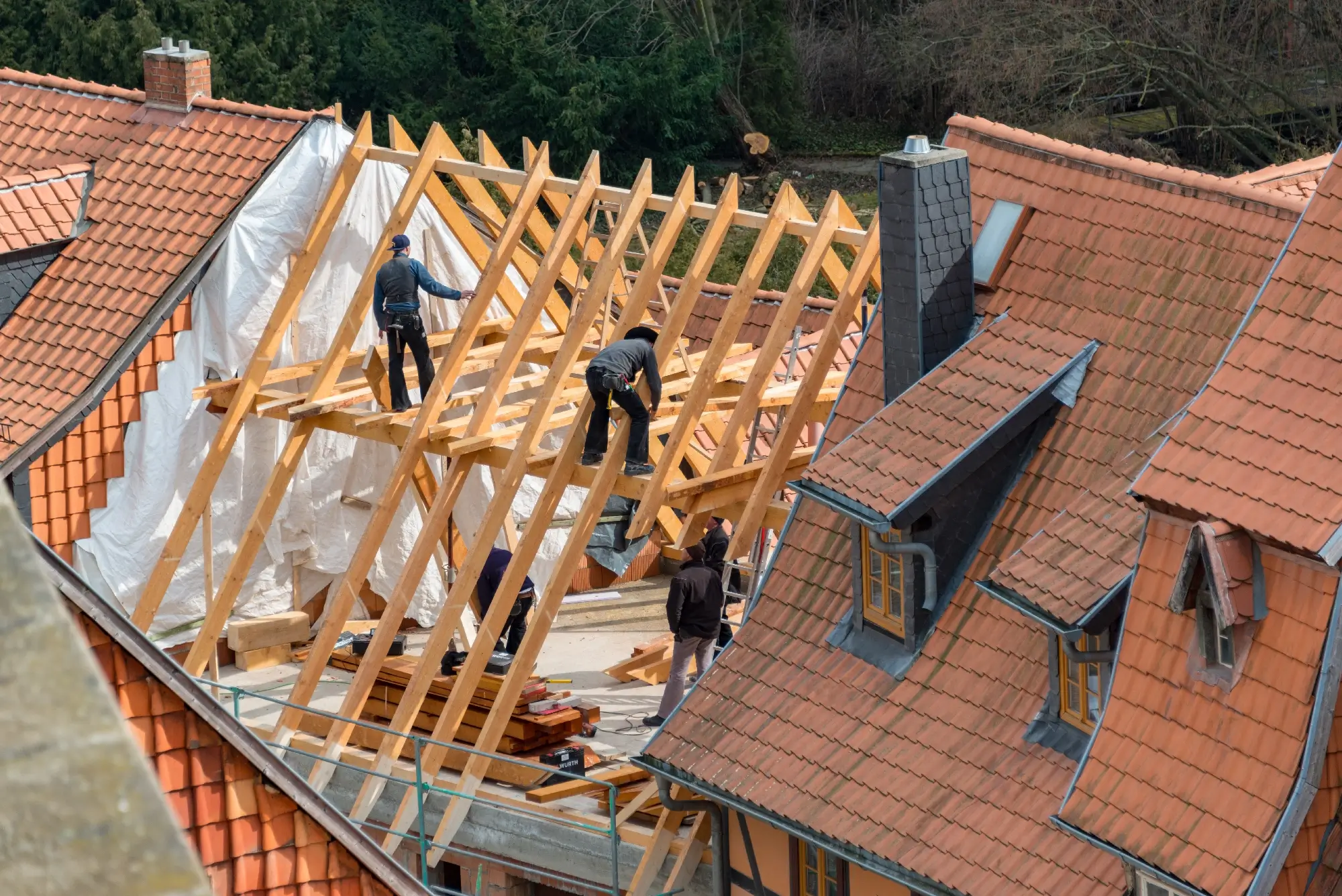 Kralemann-Dachdecker-Dachstuhlbau